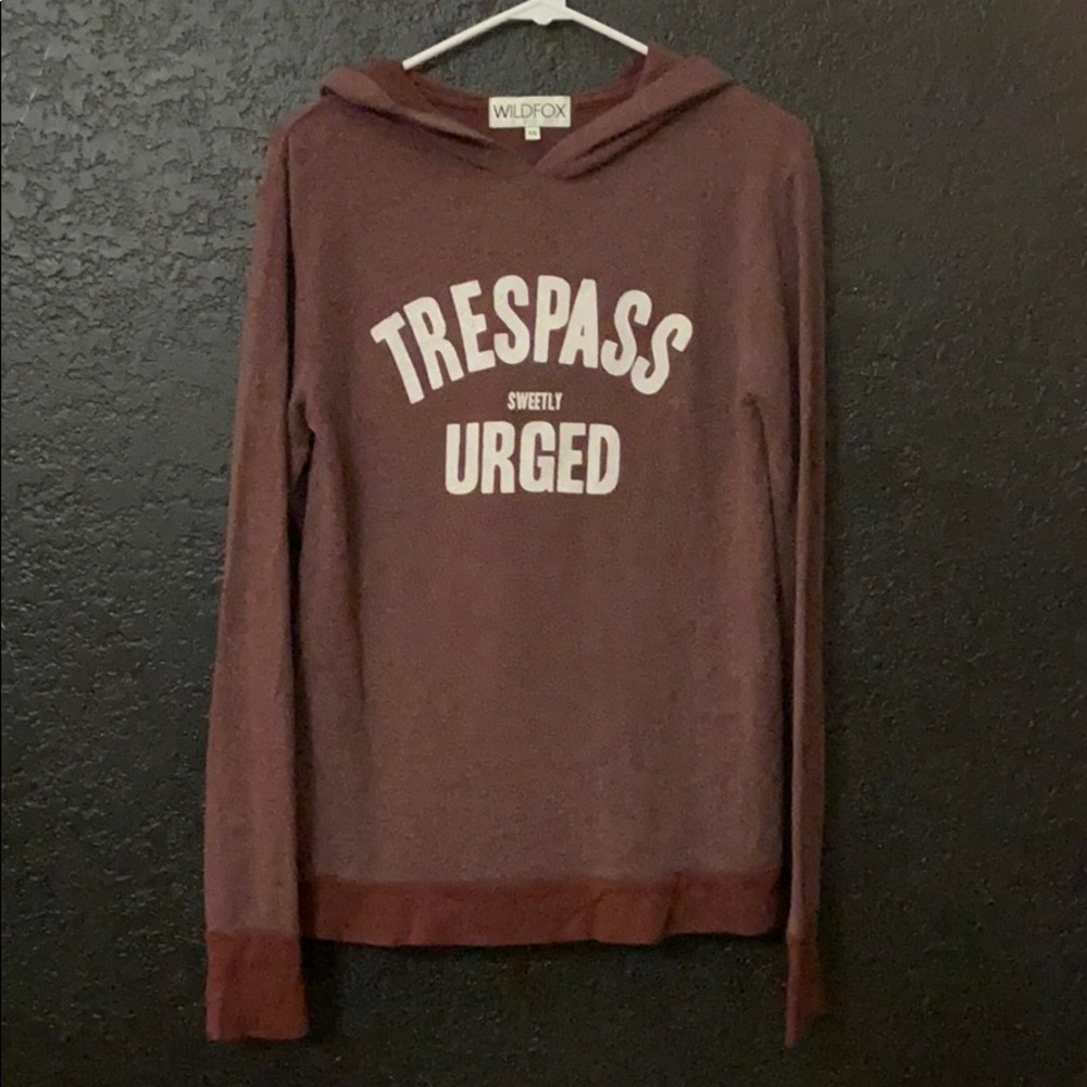 Wildfox trespass sweetly urged Gypsy hoodie